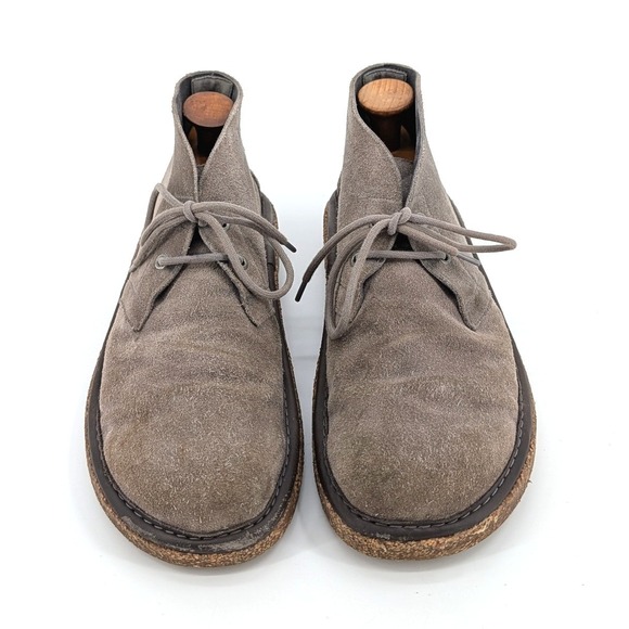 Birkenstock Dundee Suede Chukka Boots Taupe Cork Midsole Desert Men‎ Size 43 main image 4